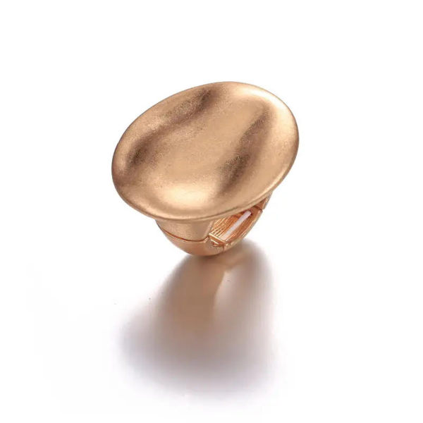 Oversized Golden Tone