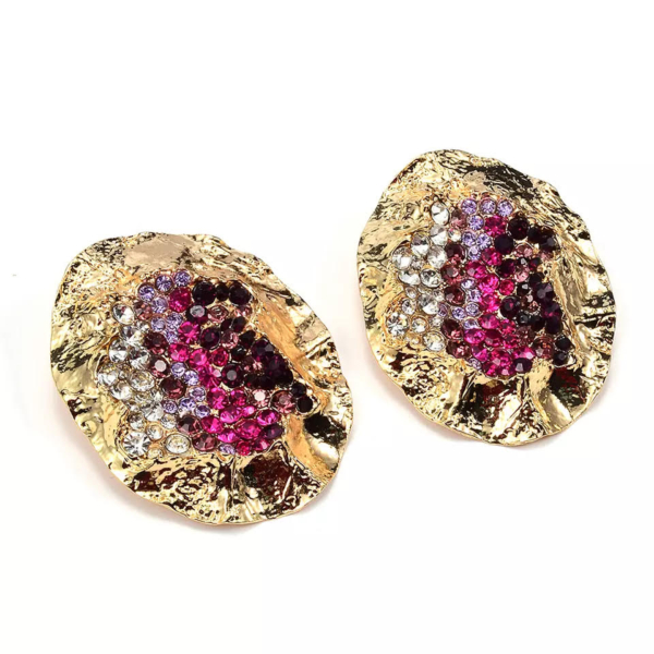The Crystalline Oversized Earrings